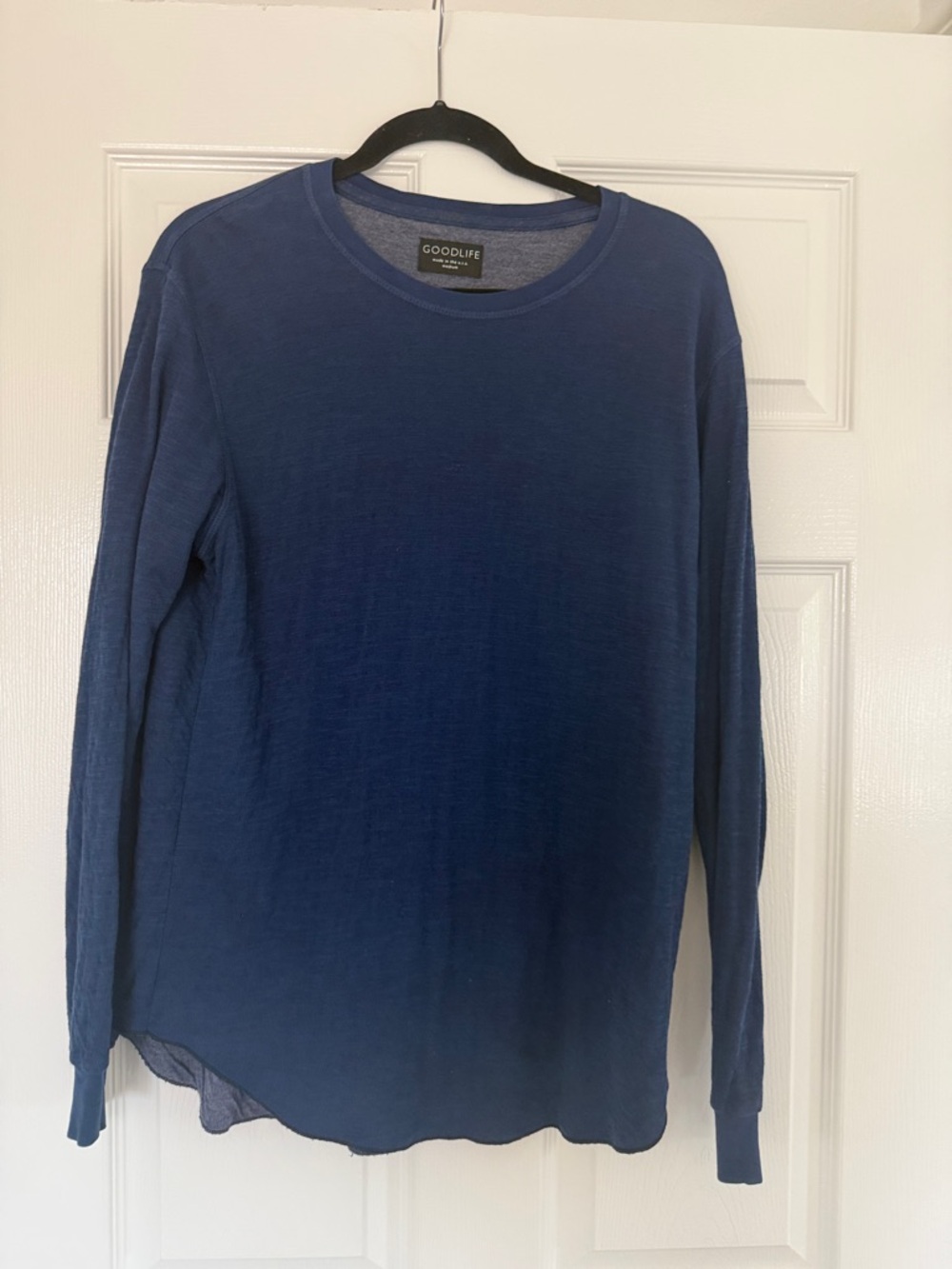 Goodlife Deep Navy Long Sleeve Crew